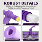 4-Tube Resistance Band Multi Function Tension Rope Fitness Bands 6-Tube Elastic Yoga Pedal Puller For Sports Exercises At Gym